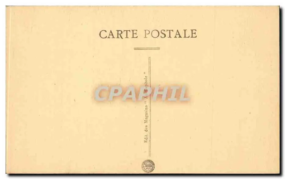 Toulouse — Basílica de São Sernin — Editor Magasins 'L'Artophile' - Verso