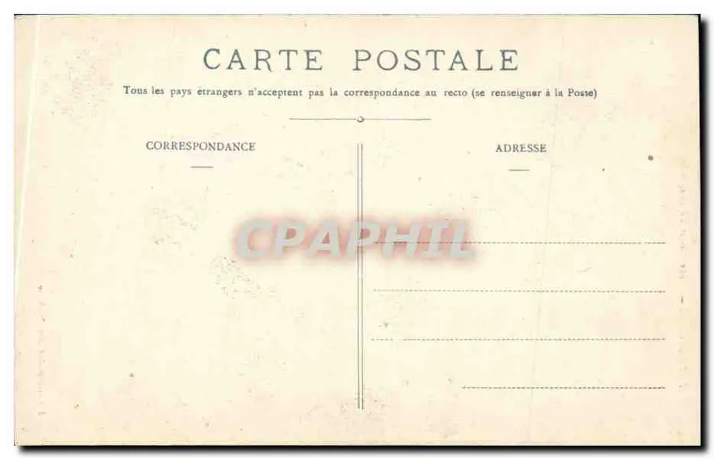 Toulouse — Plein Henri IV (Capitol) — De-hil, uitgever Toulouse - Achterkant