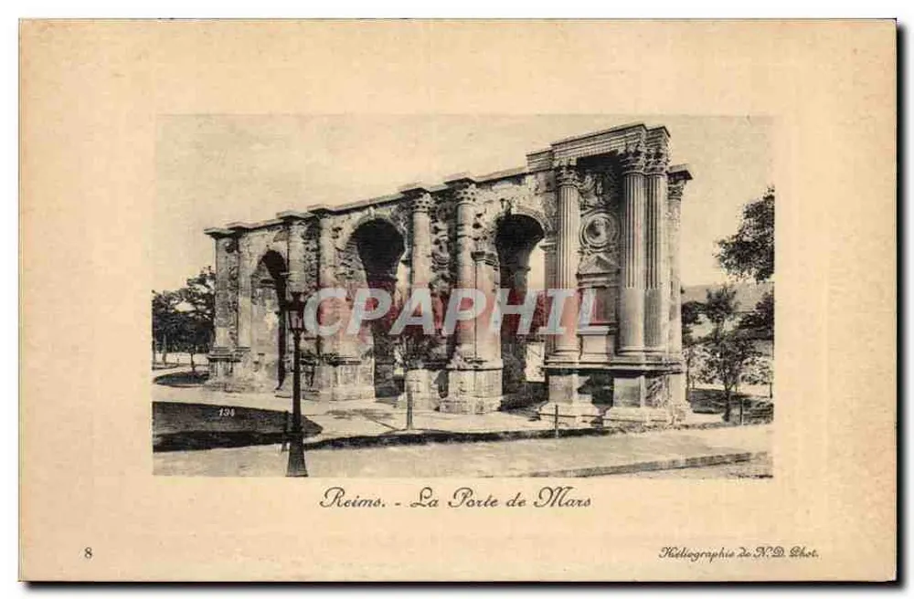 Reims - A Porta de Marte — Fotografia de N.D. Phot. - Frente