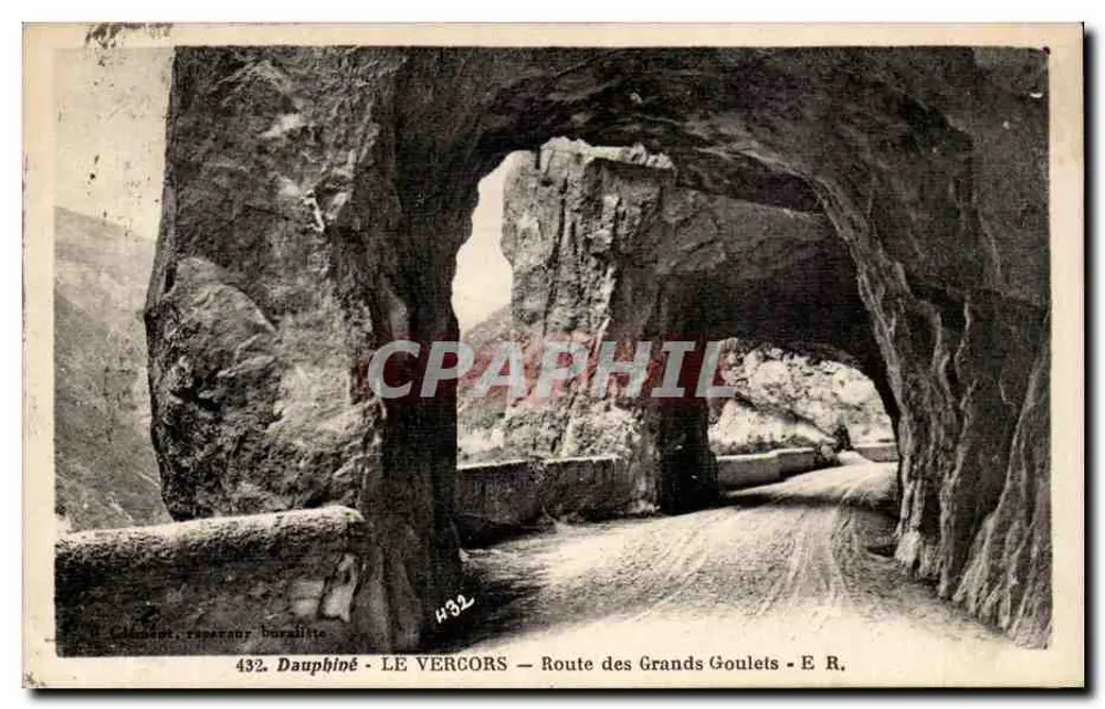 LE VERCORS — Estrada dos Grandes Goulets — E. R. - Frente