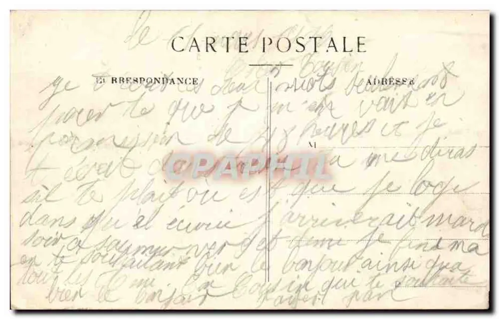 Saint-Martin-de-la-Place (M.-et-L.) — Route de la gare — Collection Eug. Gendreau - Verso