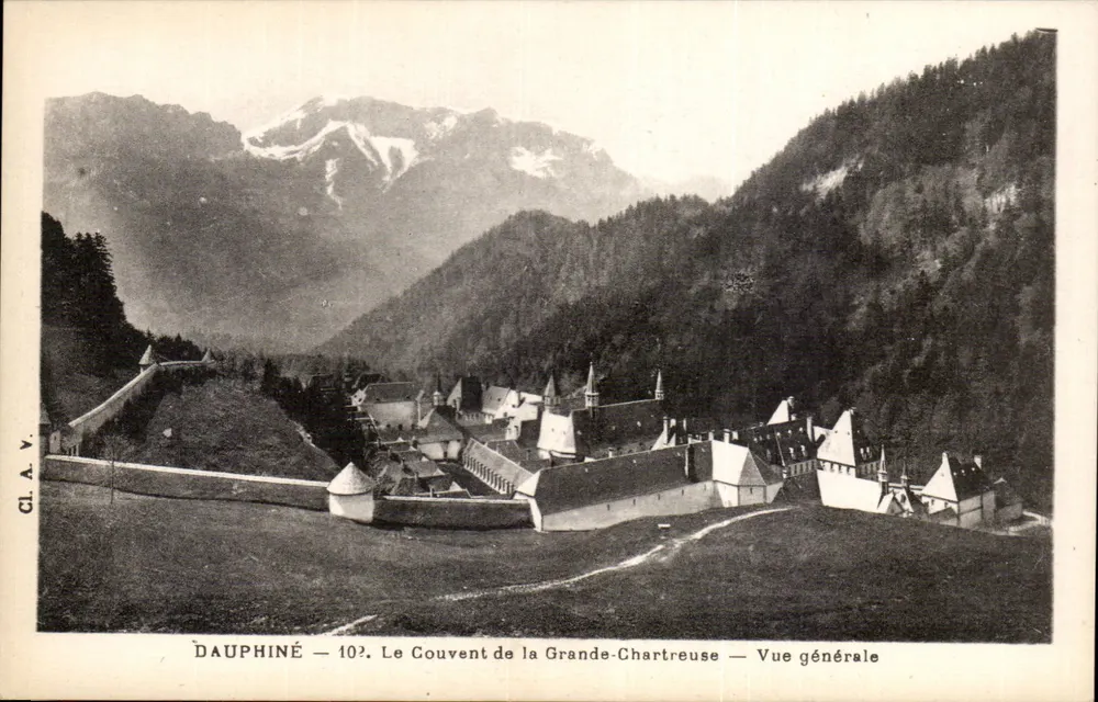 Dauphiné — Das Kloster Grande-Chartreuse — Allgemeine Ansicht — CI.A.V. — n°102 - Vorderseite