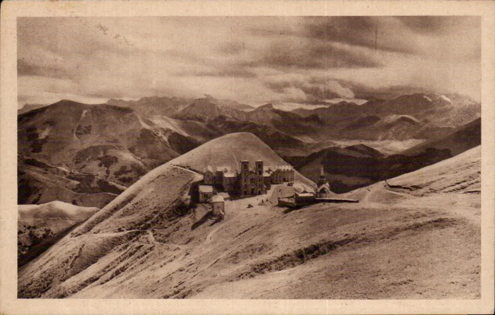 Panorama de La Salette e o Dévoluy — Cliché Oddoux — n°38 - Frente