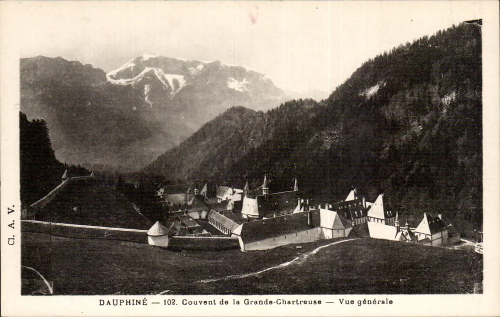 Dauphiné — Kloster Grande-Chartreuse — Allgemeiner Blick — Cl.A.V. — n°102 - Vorderseite