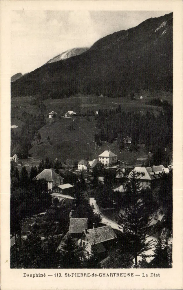 St-Pierre-de-Chartreuse — La Diat — Dauphiné — 113 - Frente