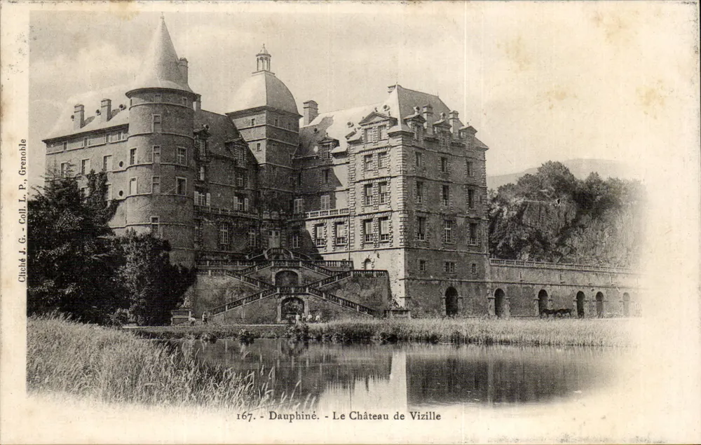 O Castelo de Vizille — Dauphiné — Cliatt J. G. - Gall L. P. Grenoble - Frente