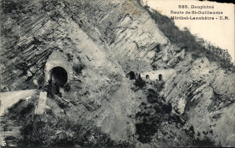 Strecke von St-Guillaume nach Miribel-Lanchâtre — Dauphiné — E.R. n°535 - Vorderseite