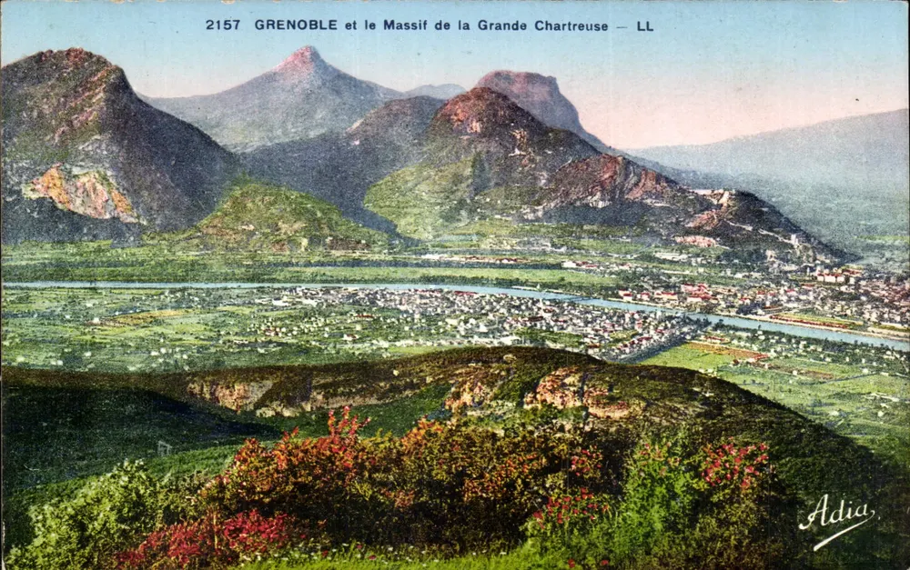 Grenoble und das Massif de la Grande Chartreuse — LL — Adia - Vorderseite