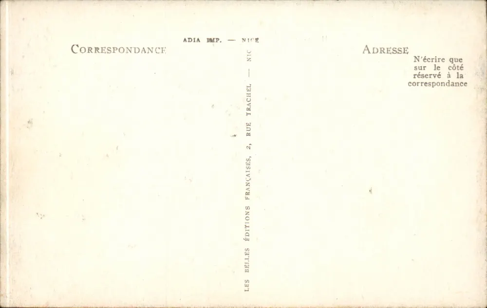 Grenoble — Allgemeiner Blick — Cours Jean-Jaurès — LL — Adia - Rückseite