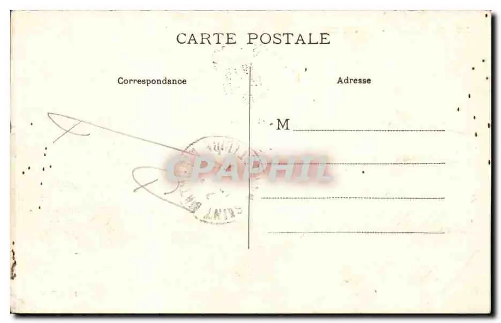 Morannes (M.-L.) - Moinho de Pendu — Edit. F. G. - Verso