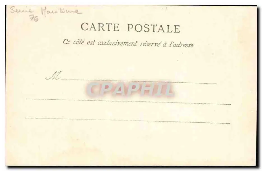 Rouen — Antigua Casa, calle de los Arpents — La Normandía — Ch. Th. Férét - Reverso