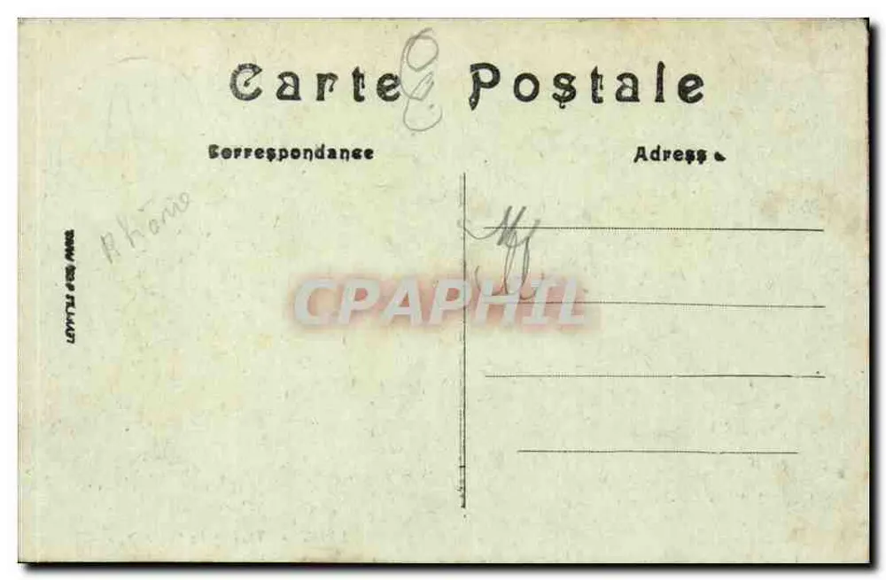 LYON — Théâtre des Célestins — LL. - Achterkant