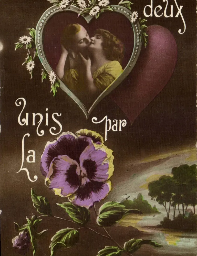 La Pansée — La Pansée durch zwei — G. Le Normand, Paris - Vorderseite