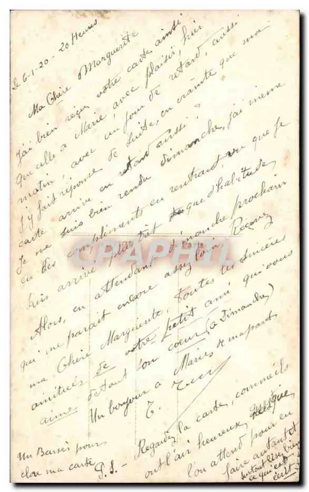 Der Kuss — Gedicht — Verlag L. Fournier, Nr. 661 - Rückseite