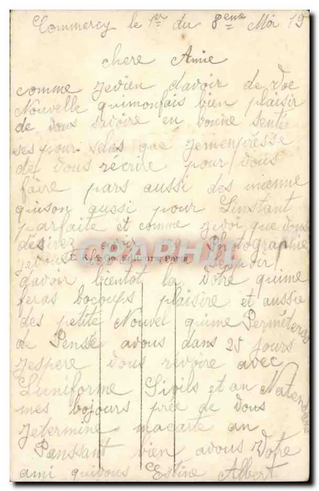 Der Kuss des Rückkommenden — Verlag CEK, Nr. 164 - Rückseite