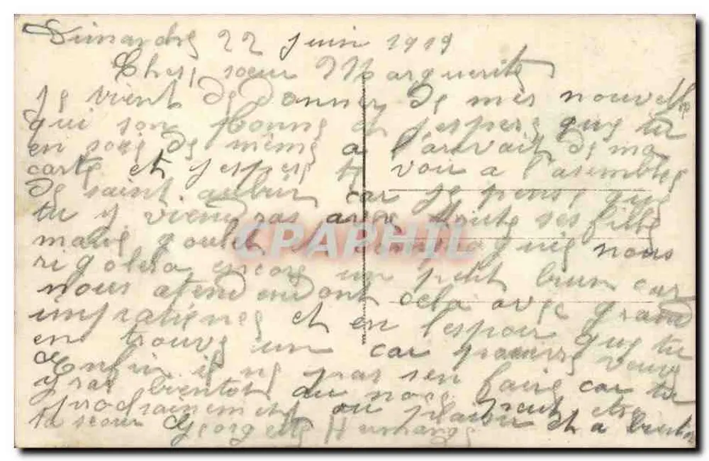 Ein Paar in Intimität — Der Glanz der Liebe — Verlag A.N.D. Paris, Nr. 1292 - Rückseite