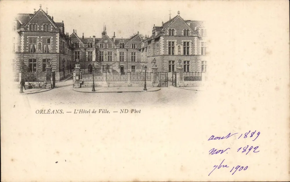 Orléans — O Hotel de Ville — ND Phot - Frente