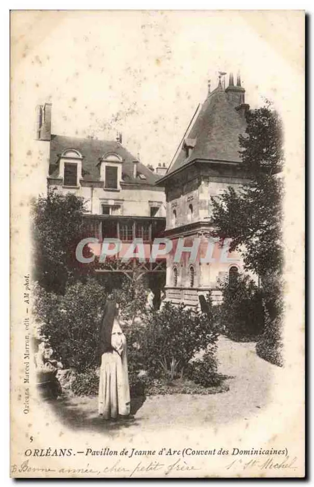 Orléans — Pavillon der Jeanne d'Arc (Kloster der Dominikaner) — Verlag A.M. Murat - Vorderseite