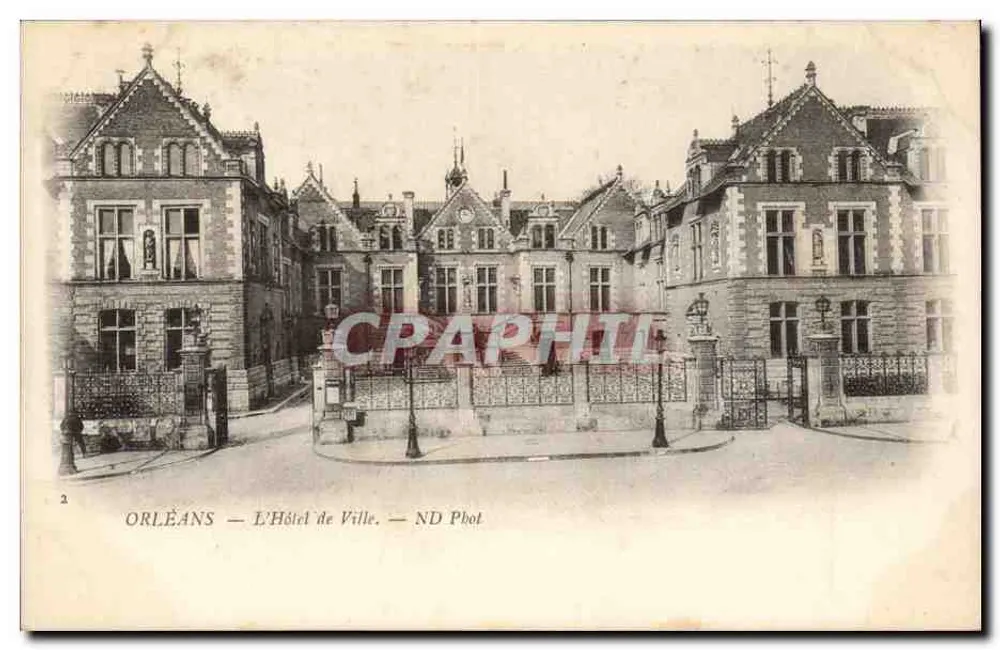 Orléans — O Hotel de Ville — ND Phot - Frente