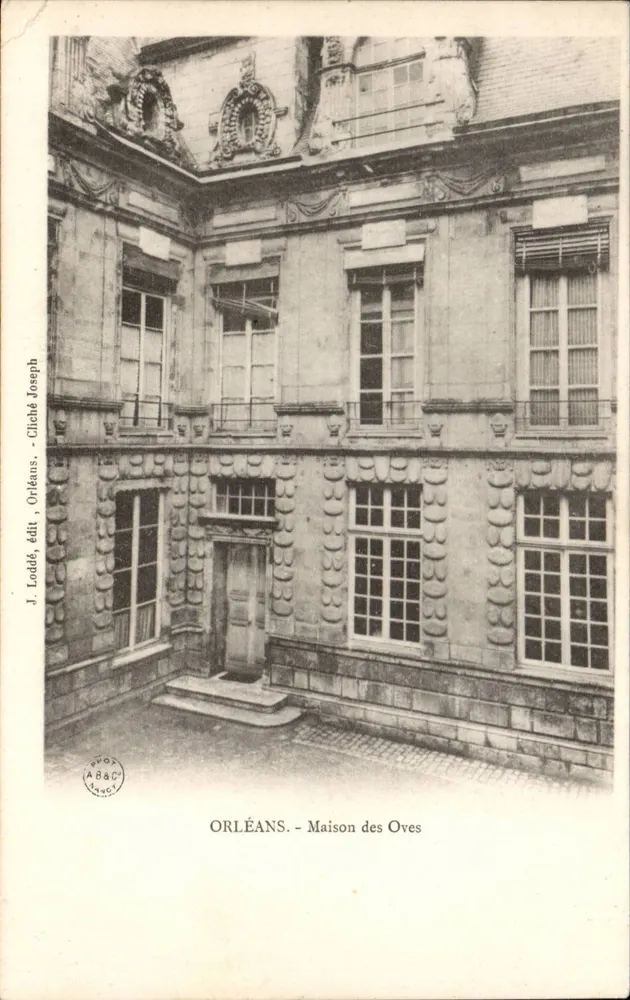 Orléans - Casa das Oves — J. Loddé, editor, Orléans, cliché Joseph - Frente