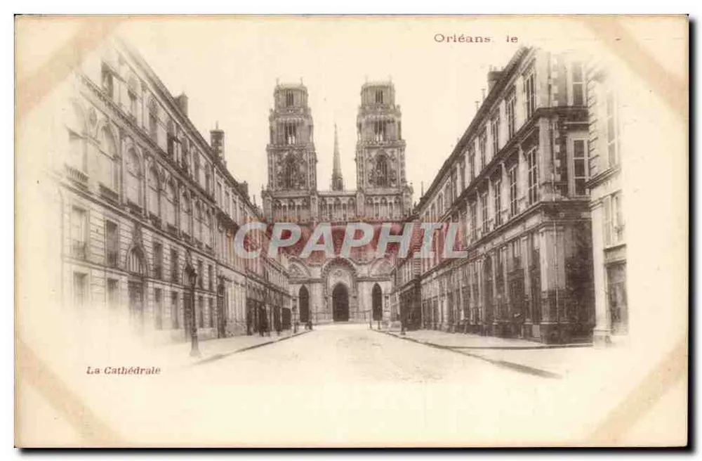 Orléans — A Catedral — editor desconhecido - Frente