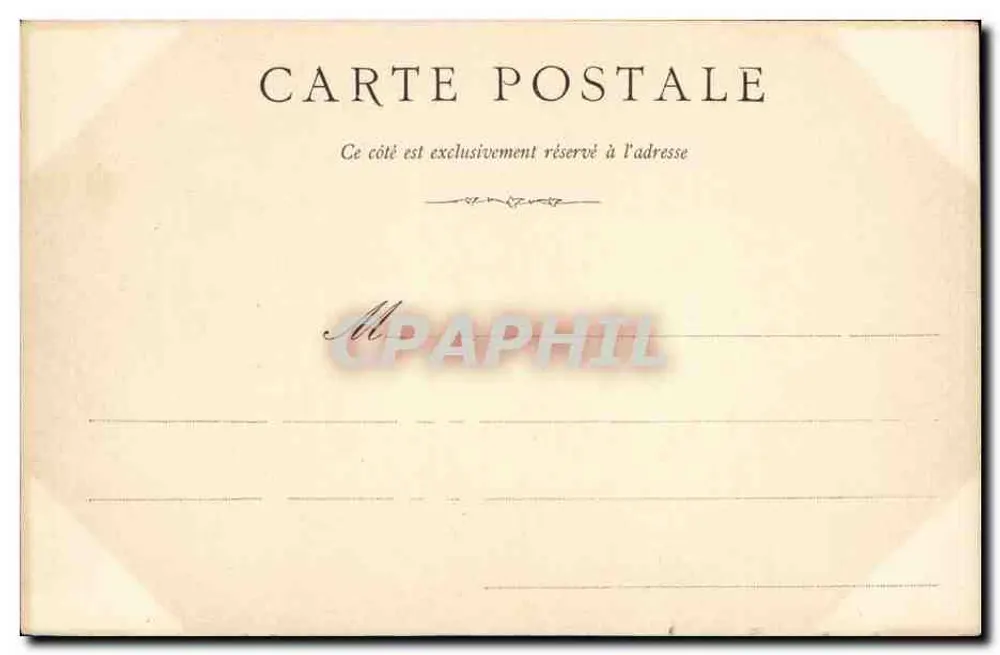 Orléans — A Catedral — editor desconhecido - Verso