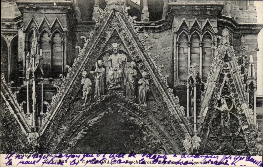 Reims - A Catedral - O Julgamento Final - Frente