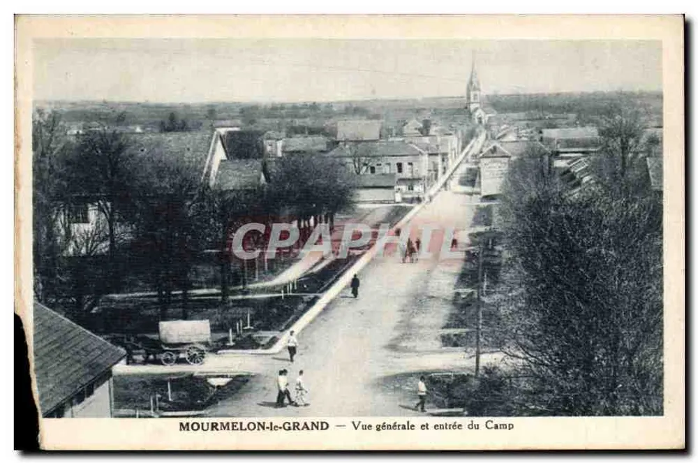Mourmelon-le-Grand — Allgemeiner Blick und Eingang zum Lager - Vorderseite