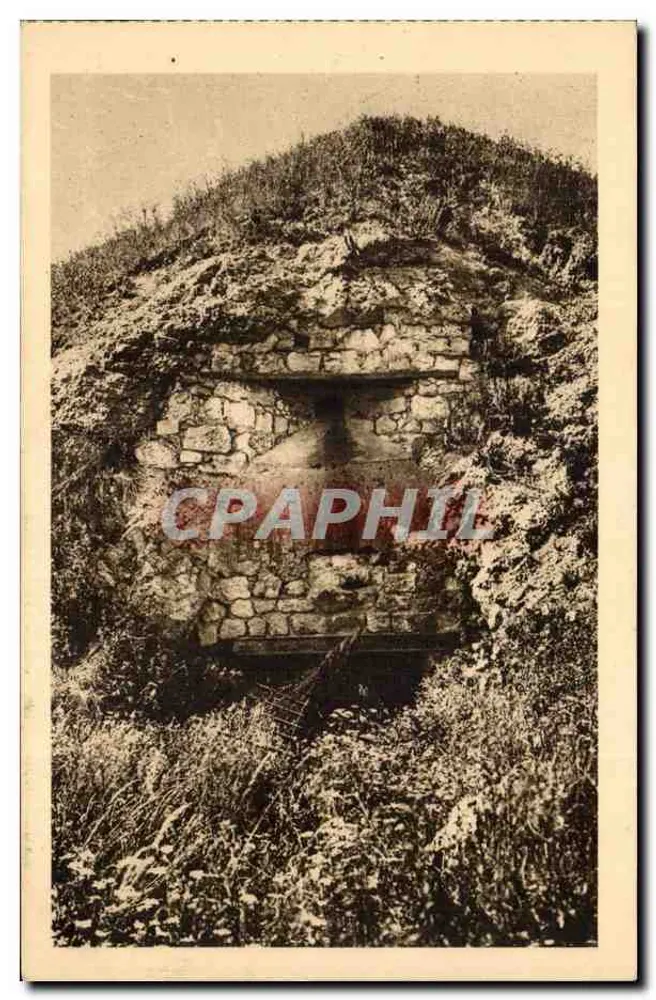 Fort Douaumont — Ruinen der Haupteingang — Verdun - Vorderseite
