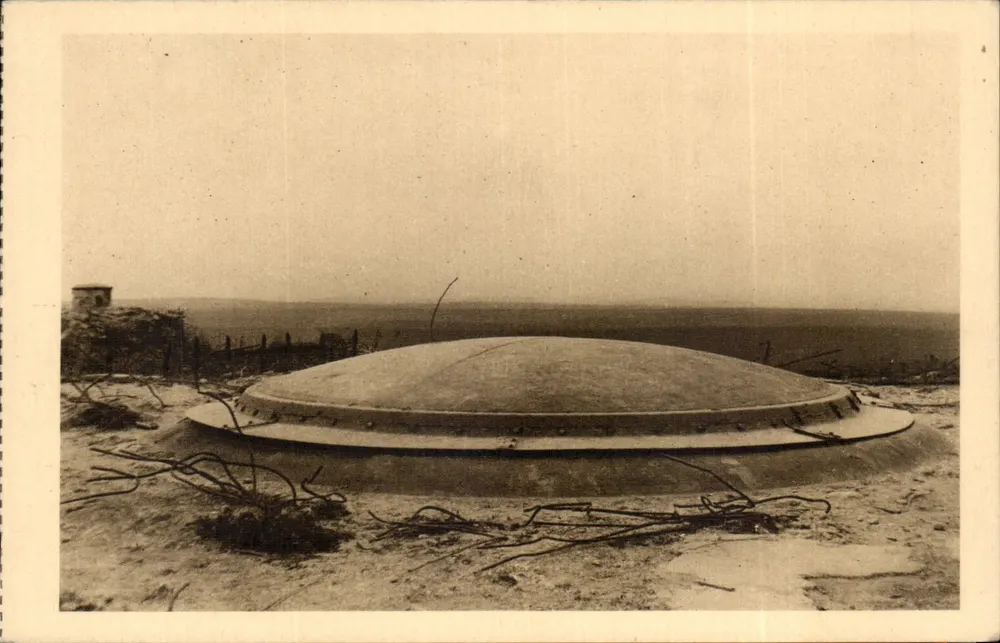 Fort de Douaumont — Torre de 155 mm - Frente