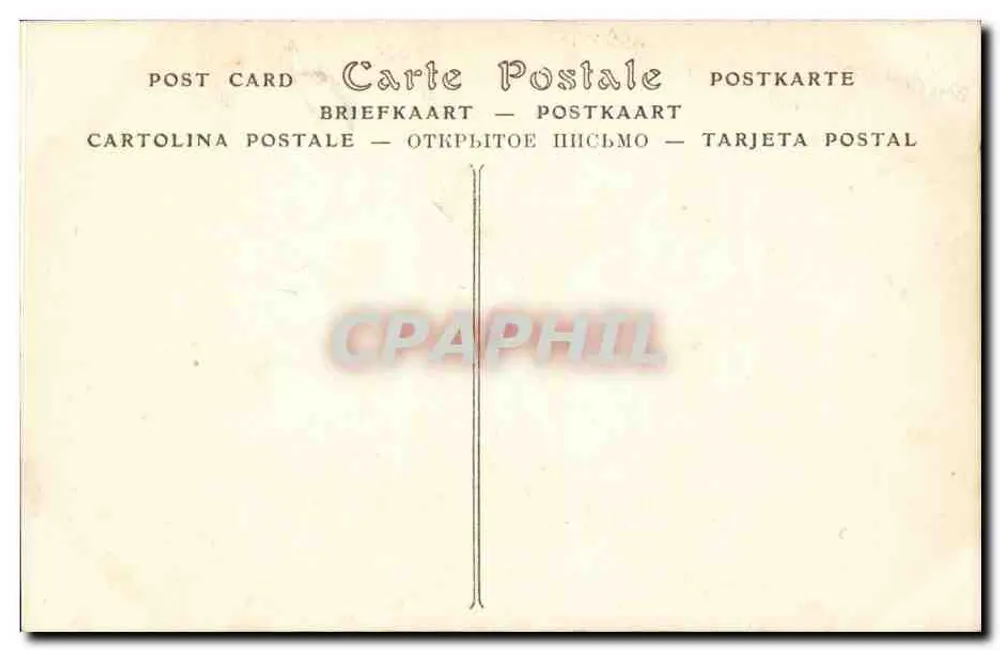 Trégastel-Primel — Der große Felsen von Castel-Az-Zalou — ND. Foto. - Rückseite