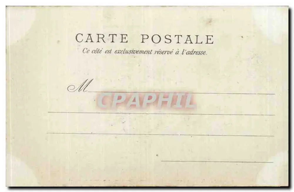Cauterets - Pic du Péguère — vista do rio — G. Montéagudo-Pilté, Lourdes - Verso