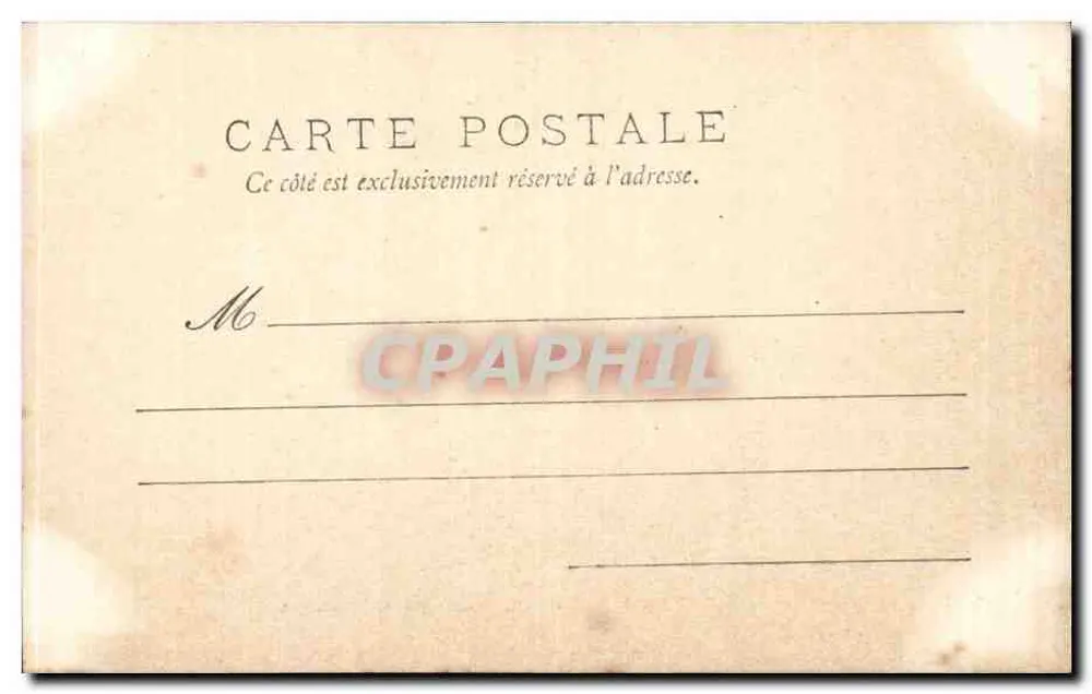 Périgueux — Palast der Justiz und Boulevard Michel Montaigne — unbekannter Verleger, Seriennummer nicht sichtbar - Rückseite