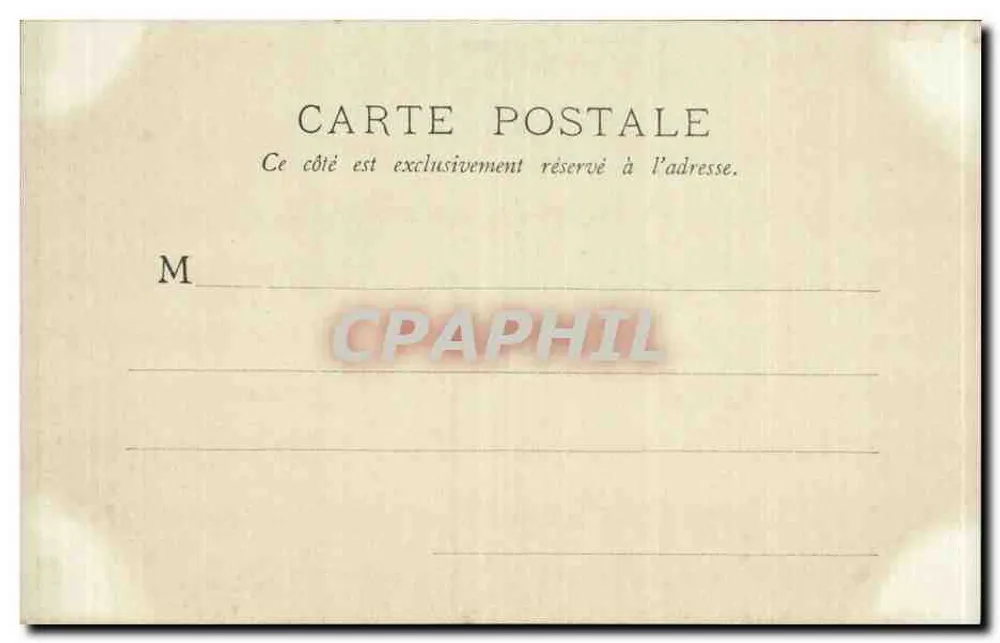 Amboise — Portal da Capela — editor desconhecido, número de série não visível - Verso