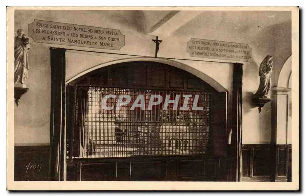 Chor der Nonnen in Paray-le-Monial — Kloster der Visitation — Verlag La Douce France, Nr. 5 - Vorderseite