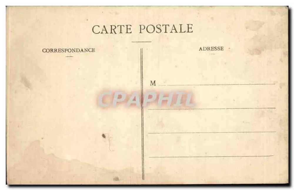 Clermont-Ferrand - A Catedral — Bougé, rua de l'Écu, n°3 - Verso