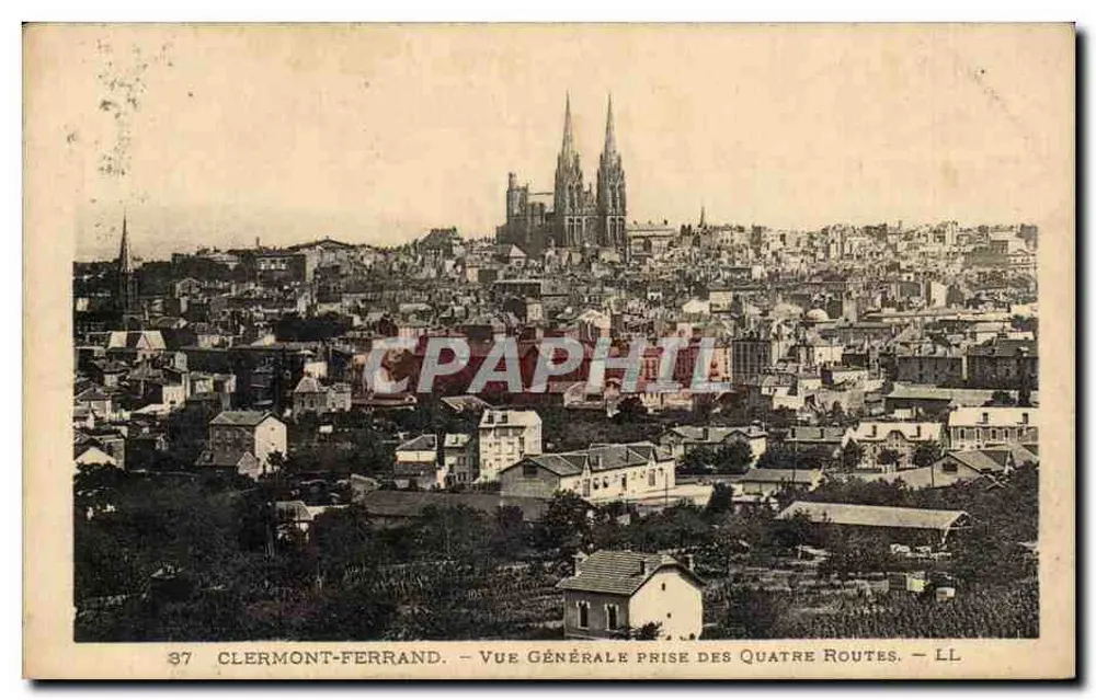 Clermont-Ferrand — Allgemeine Ansicht vom Four Routes — LL - Vorderseite