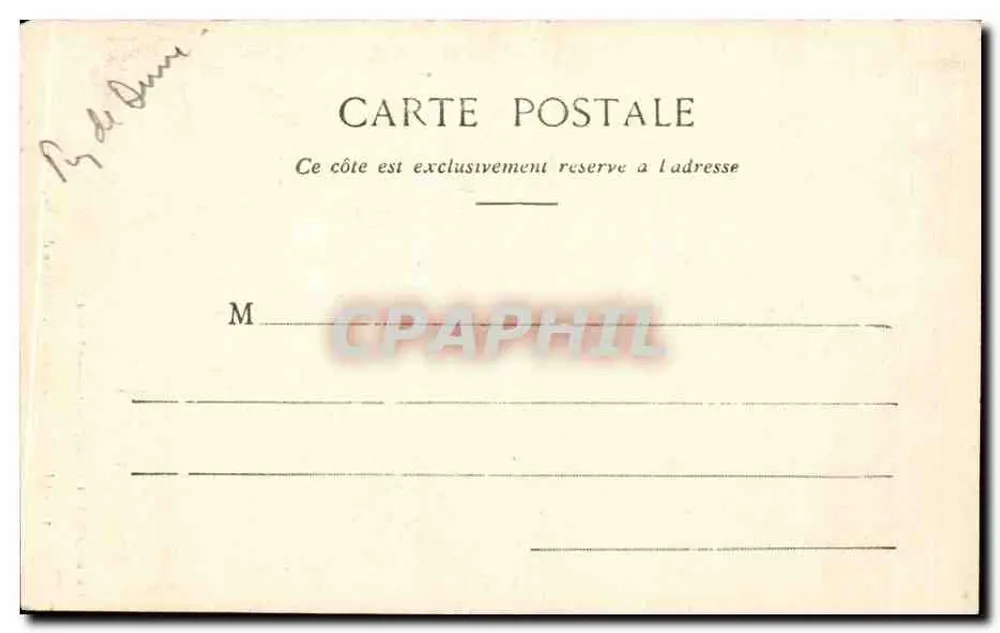 Casa dos Meias — Clermont-Ferrand — Lib. Bougé-Béal, 21, rue de l'Écu - Verso