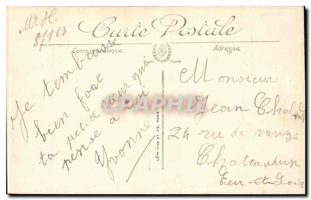 Clermont-Ferrand — Fontäne von Amboise (15. Jahrhundert) — LL. - Rückseite