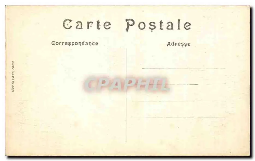 Fontainebleau — Die Eisenpferdestiege — N. G. - Rückseite
