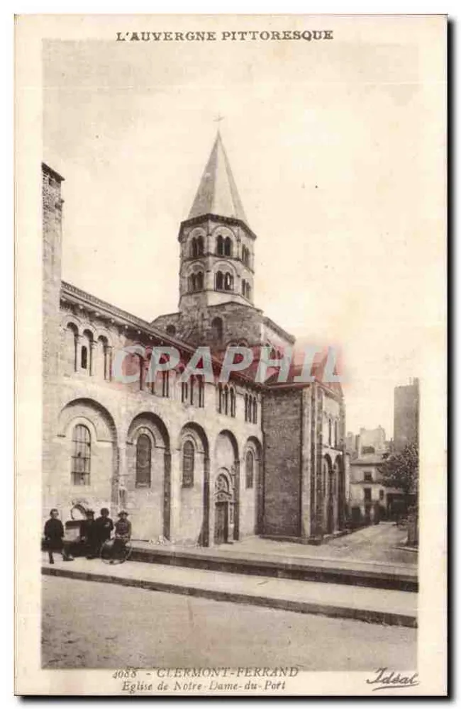 Clermont-Ferrand — Kirche Notre-Dame-du-Pott — Idéal - Vorderseite