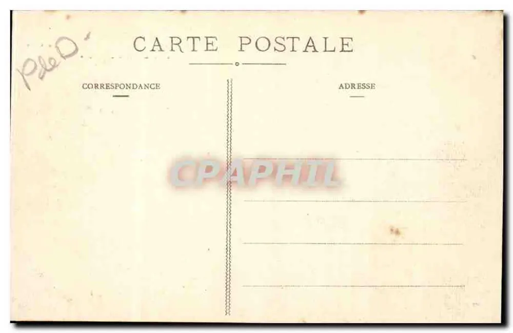 La Bourboule - Die Station und die Banne d'Ordanche — Puy-de-Dôme, 85 — Auvergne - Rückseite