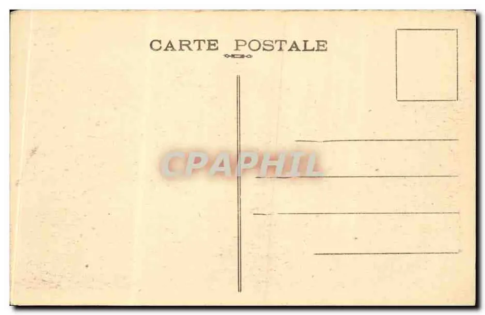 La Bourboule — Cume da Roche des Fées — Éd. Gaenzel, n° 1524 - Verso