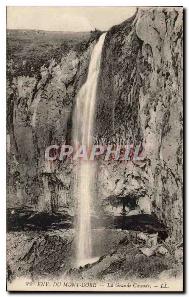 Env. do Mont-Dore — A Grande Cascata — LL. - Frente