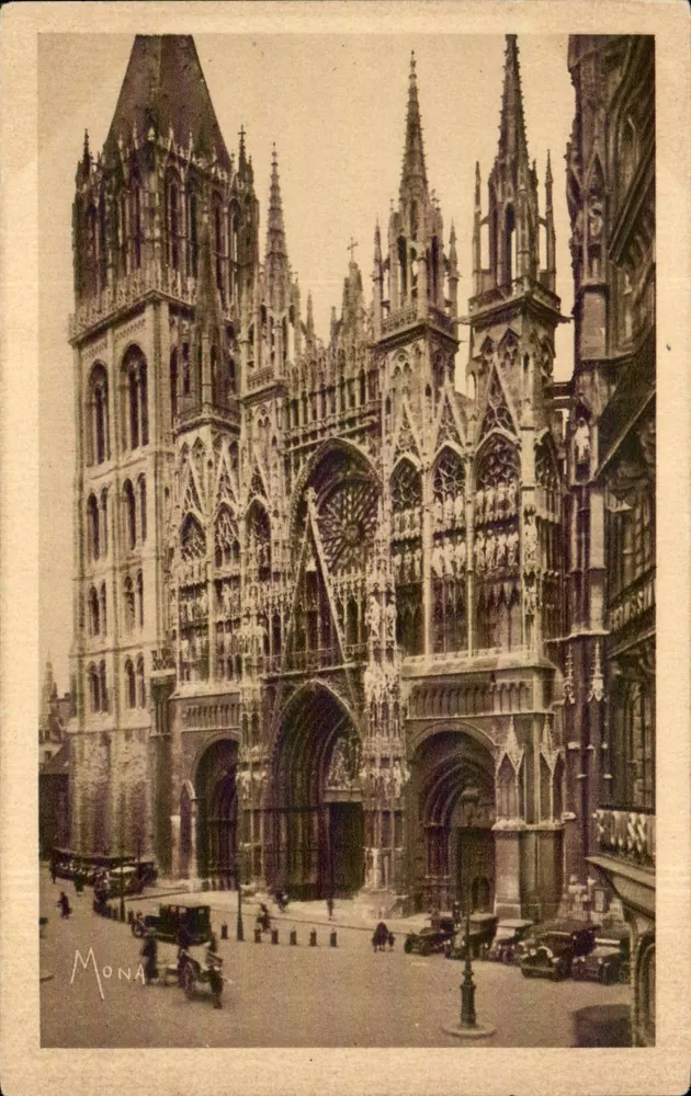 Rouen — Kathedrale Notre-Dame — Mona - Vorderseite