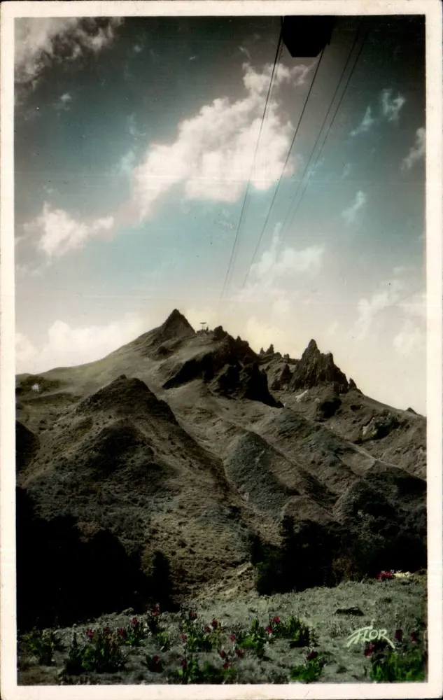 O Mont-Dore - O Sancy — vista da carreira — Éditions Véritable - Frente