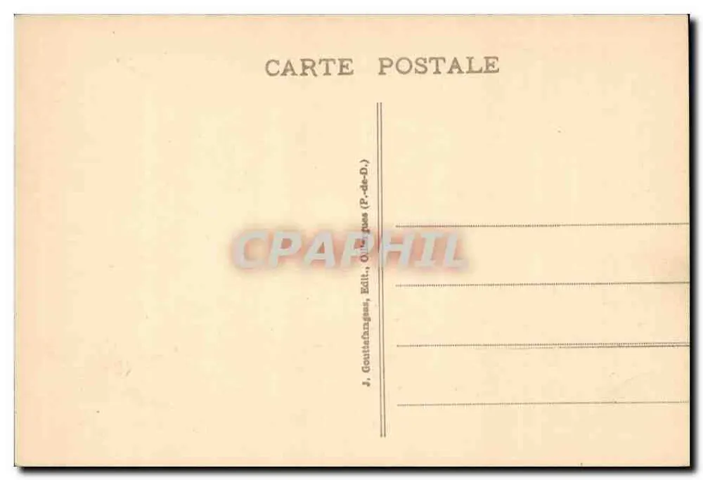 Vale do Sancy e o Capucino — Mont-Dore — G. d'O. 1432 B. - Verso