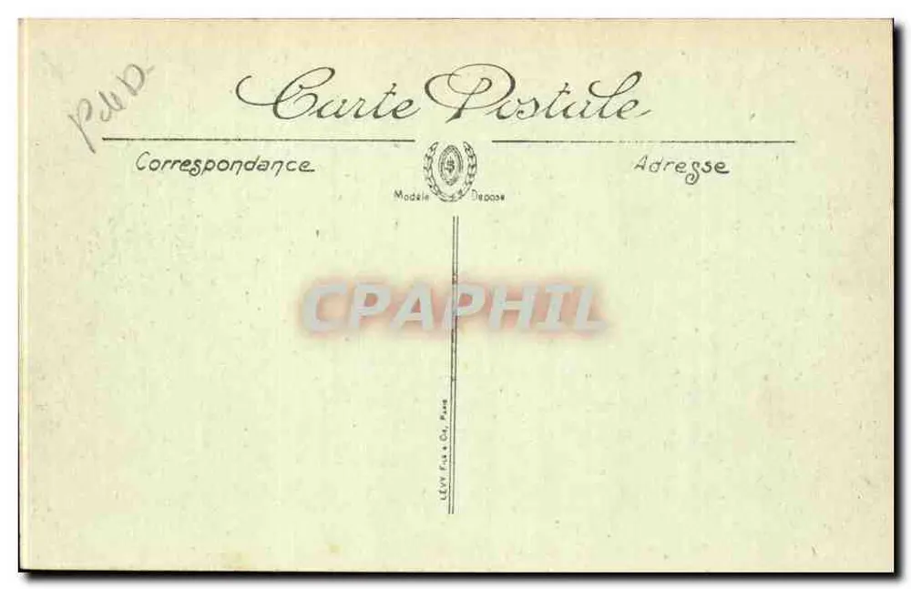 Le Mont-Dore — Das Thermalbad — Die Verlorene und Gefundene Abteilung — LL. — Selecta - Rückseite