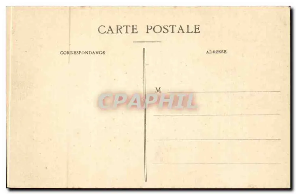 Palast von Fontainebleau — Saal des Theaters — Verleger unbekannt, Seriennummer 165 - Rückseite