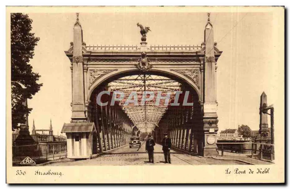 Straßburg — Der Bischofsbrücke — Verlag CIP - Vorderseite